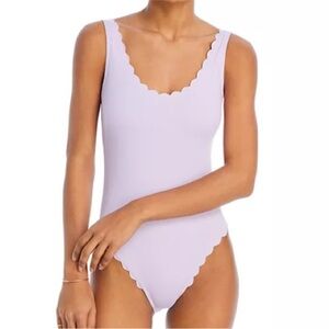 AQUA SWIM scalloped one piece
